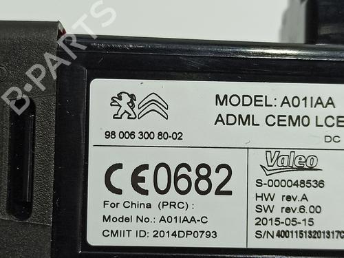 Ignition barrel CITROËN C4 Picasso II  | BP14471302M48 