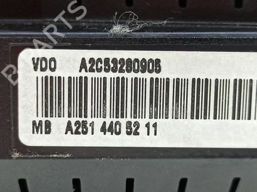 Instrument cluster MERCEDES-BENZ M-CLASS (W164)  | BP14907545C47