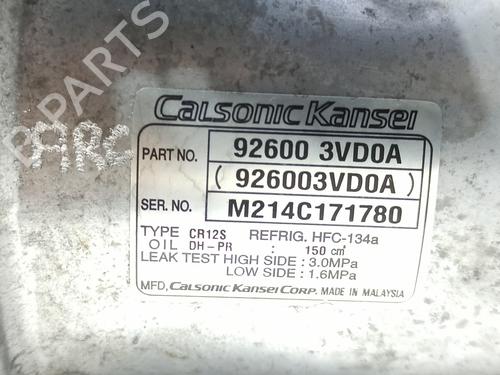 AC compressor NISSAN JUKE (F15) 1.5 dCi | BP16386071M34