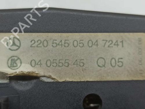 Headlight switch MERCEDES-BENZ S-CLASS (W220, V220) S 320 CDI (220.025, 220.125) | BP7204859I24 