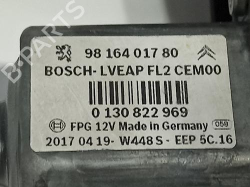 Front left window mechanism PEUGEOT 2008 I (CU_) 1.6 BlueHDi 100 | BP12954718C22