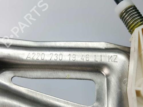 Rear left window mechanism MERCEDES-BENZ S-CLASS (W220, V220) S 320 CDI (220.025, 220.125) | BP2749691C24 