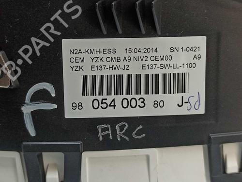 Instrument cluster PEUGEOT 208 I (CA_, CC_) 1.2 PureTech 82 | BP8413522C47 