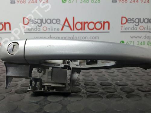 Front left exterior door handle PEUGEOT 3008 I MPV (0U_) 1.6 HDi 9684560080