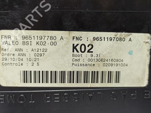 Boîte à Fusibles PEUGEOT 307 (3A/C) 2.0 HDi 90 | BP27925913E1 