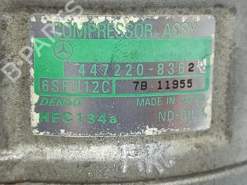 AC compressor MERCEDES-BENZ A-CLASS (W168) A 170 CDI (168.008) | BP15553327M34 