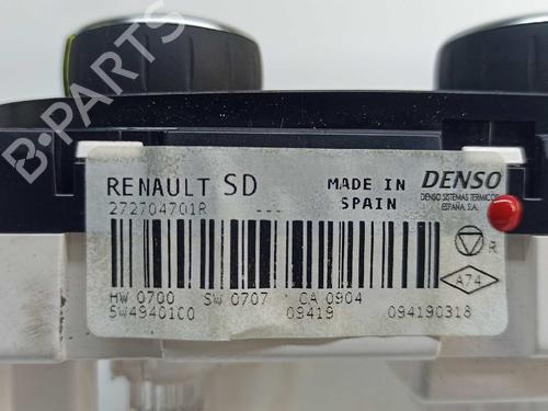 Climate control RENAULT CLIO IV (BH_) 1.5 dCi 90 | BP8002756I5 