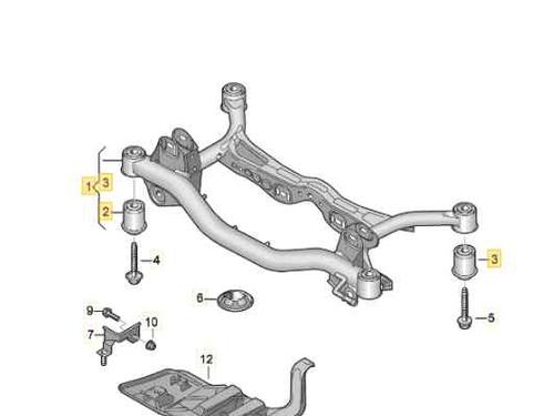 Bagaksel VW PASSAT B7 Variant (365) 2.0 TDI (140 hp) 22773869