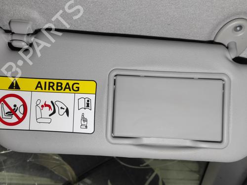 Right sun visor TOYOTA YARIS (_P13_) 1.5 (NSP131_) | BP25907643I2