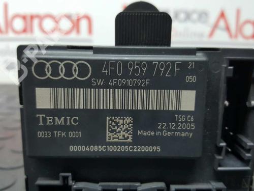 Comfort control module AUDI A6 C6 (4F2) 2.0 TDI | BP2758446M56 