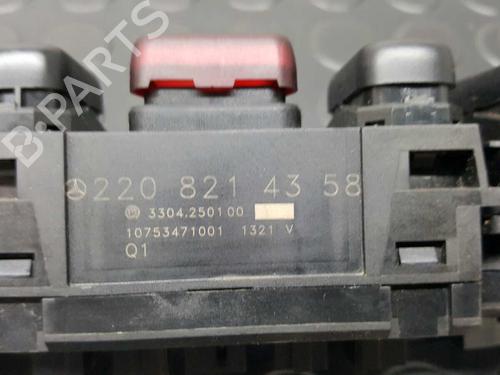 Advarselsbryter MERCEDES-BENZ S-CLASS (W220, V220) S 500, S 500 L (220.075, 220.175, 220.875) | BP6629333I22 