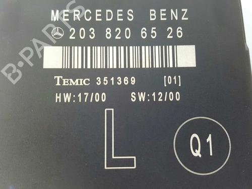 Comfort control module MERCEDES-BENZ C-CLASS (W203) C 200 CDI (203.004) | BP6039560M56 