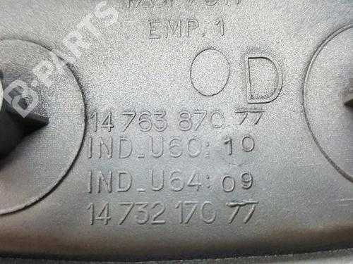 Front right exterior door handle PEUGEOT 806 (221)  | BP2752830C129 