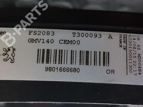 Radiator fan PEUGEOT 2008 I (CU_) 1.6 HDi | BP6510782M35 