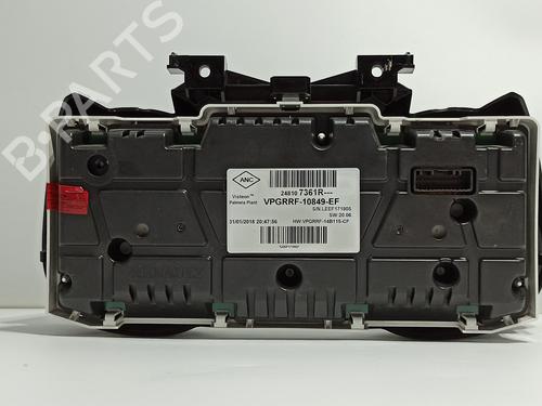 Instrument cluster RENAULT CLIO IV (BH_) 0.9 TCe 90 (BHNF, BHMA, BHMH, BHJK, BHJR) | BP13922142C47