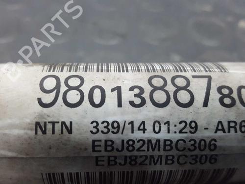 Right front driveshaft CITROËN C3 II (SC_) 1.4 HDi 70 (SC8HZC, SC8HR0, SC8HP4) | BP2732931M39 