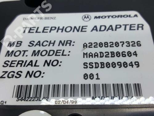 Elektronische module MERCEDES-BENZ S-CLASS (W220) S 500 (220.075, 220.175, 220.875) | BP2757731M83 
