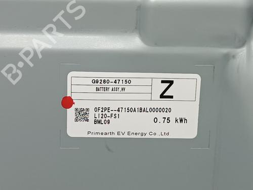 Battery TOYOTA COROLLA Hatchback (_E21_, _EA1_, _EH1_)  | BP26876365E11 
