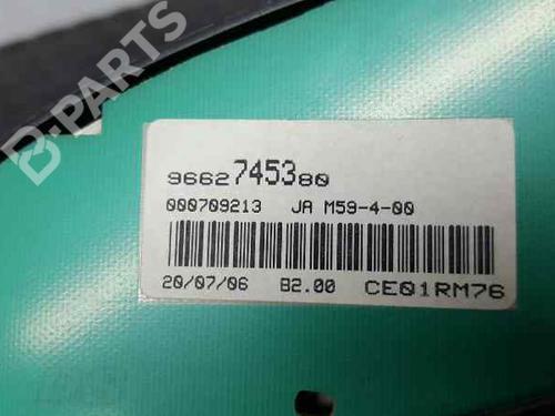 Instrument cluster PEUGEOT PARTNER MPV (5_, G_) 2.0 HDI | BP2753972C47 