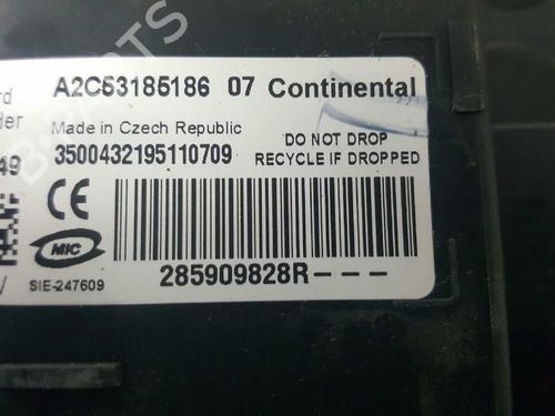 Ignition barrel RENAULT MEGANE III Hatchback (BZ0/1_, B3_) 1.6 16V (BZ1B, BZ1H) | BP2772857M48