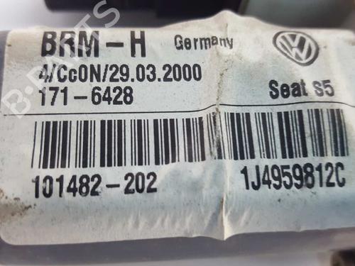 Rudehejsemotor bagstkærm højre SEAT LEON (1M1) 1.6 | BP4222955E22