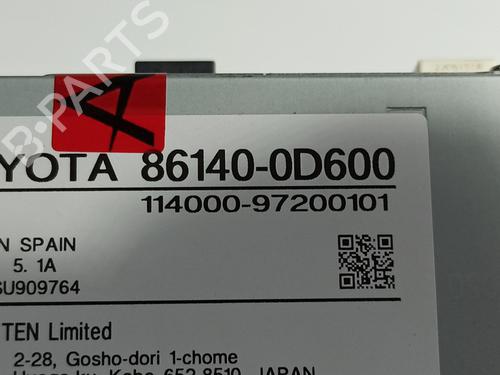 Display TOYOTA YARIS (_P21_, _PA1_, _PH1_) 1.5 Hybrid (MXPH10, MXPH11) | BP17538016C48 