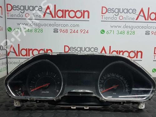 Used Instrument cluster PEUGEOT 208 I (CA_, CC_) 1.4 HDi (68 hp) 2736476