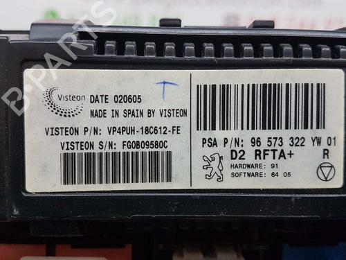 Climate control PEUGEOT 407 (6D_) 2.0 HDi 135 (6DRHRH, 6DRHRE, 6DRHRG, 6DRHRJ) | BP2731704I5