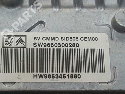Engine control unit (ECU) CITROËN C2 (JM_) 1.4 HDi | BP9040477M57 