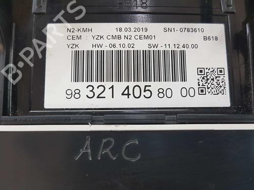 Instrument cluster CITROËN C3 / C3 ORIGIN III (SX) 1.5 BlueHDi 100 (SXYHYP, SXYHTU) | BP7967507C47 