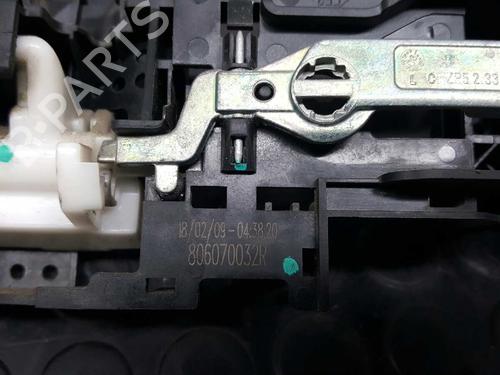 Front left exterior door handle RENAULT MEGANE III Hatchback (BZ0/1_, B3_) 1.5 dCi | BP2738933C128