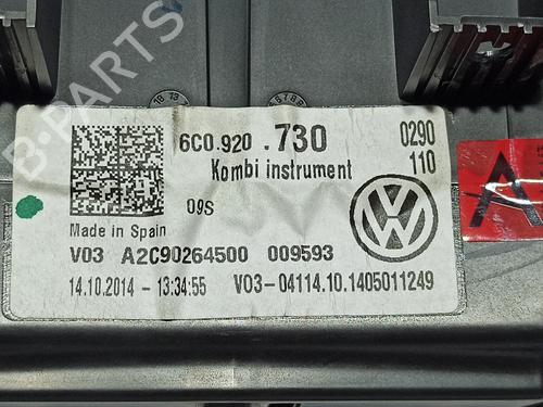 Instrument cluster VW POLO V (6R1, 6C1)  | BP16725776C47 