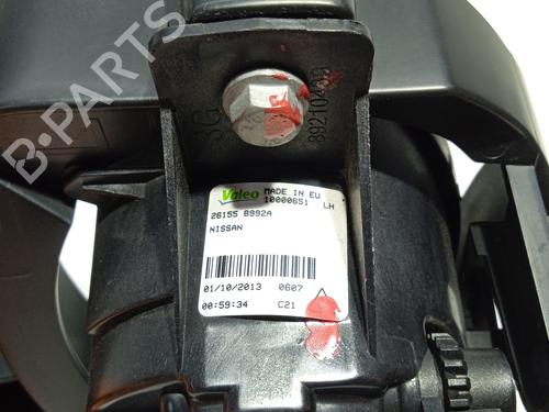 Left front fog light NISSAN QASHQAI I (J10, NJ10) 1.5 dCi | BP22708550C30