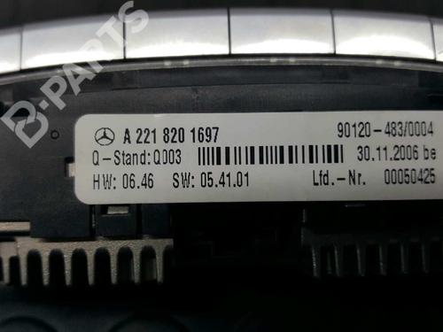 Climate control MERCEDES-BENZ S-CLASS (W221, V221) S 320 CDI 4-matic (221.080, 221.180) | BP2743883I5 
