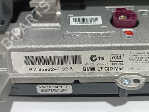 Display monitor BMW 3 (F30, F80) 320 d | BP13094613C48