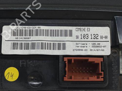 Instrument cluster CITROËN C4 CACTUS 1.2 VTi 82 | BP8681363C47