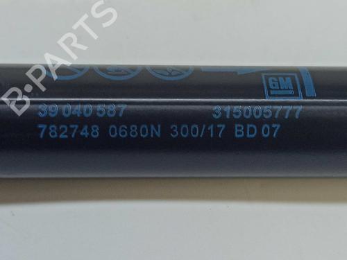 Tailgate lift support OPEL ZAFIRA TOURER C (P12) 1.6 CDTI (75) | BP14542351C138