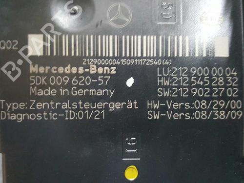 Fuse box MERCEDES-BENZ E-CLASS (W212) E 350 CGI (212.057) | BP11387026E1
