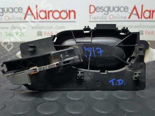 Rear right interior door handle PEUGEOT 307 (3A/C) 2.0 HDi 90 | BP3283246I16 