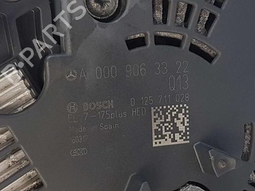 Alternator MERCEDES-BENZ GLA-CLASS (X156) GLA 200 CDI / d (156.908) | BP9458792M7