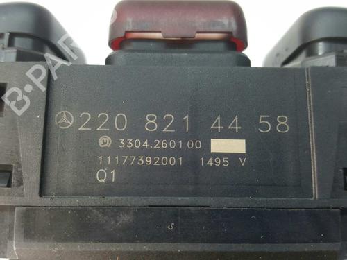 Warning switch MERCEDES-BENZ S-CLASS (W220) S 320 CDI (220.026, 220.126) | BP6871527I22 
