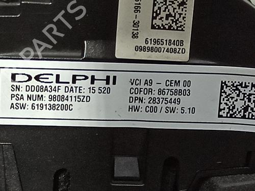 Steering wheel PEUGEOT 2008 I (CU_) 1.6 BlueHDi 100 | BP18827407C49 