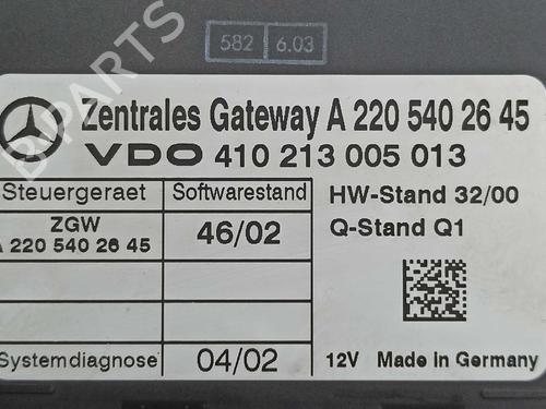 Module électronique MERCEDES-BENZ S-CLASS (W220) S 320 CDI (220.025, 220.125) | BP7205067M83 