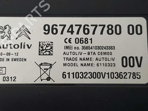 Electronic module CITROËN C5 III (RD_) 2.0 HDi 165 (RDRHHA, RDRHH8) | BP2749482M83 