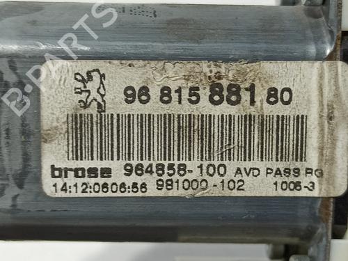 Right front window motor PEUGEOT 307 CC (3B) 1.6 16V | BP29263917E20