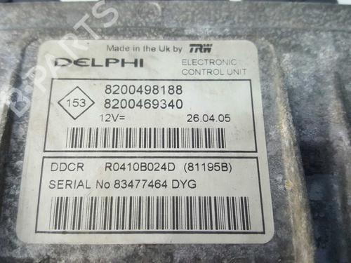 Engine control unit (ECU) RENAULT GRAND SCÉNIC II (JM0/1_) 1.5 dCi (JM02, JM13) | BP8128153M57