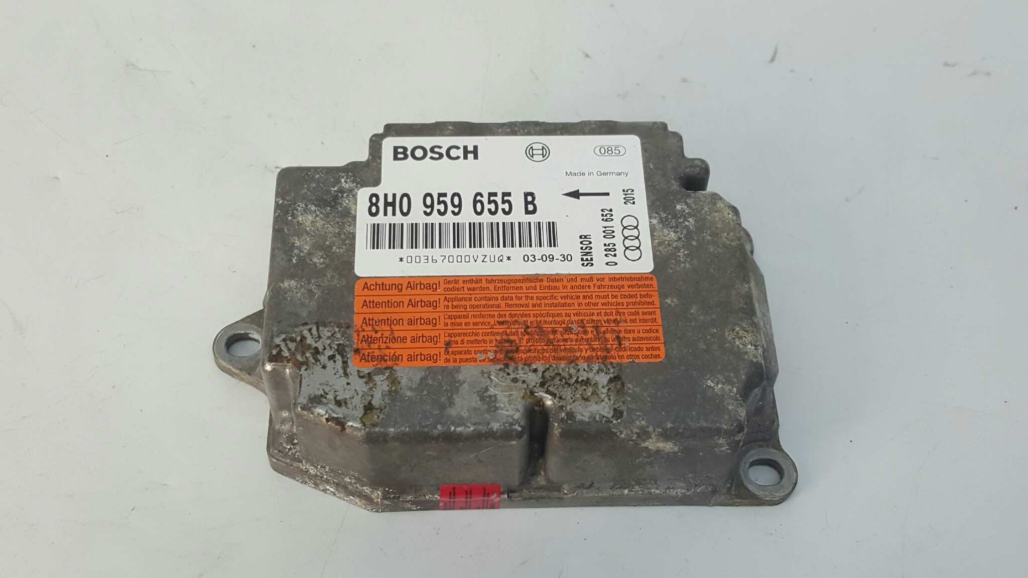 ECU airbags AUDI A4 B6 Convertible (8H7) 2.5 TDI 8904170 BParts