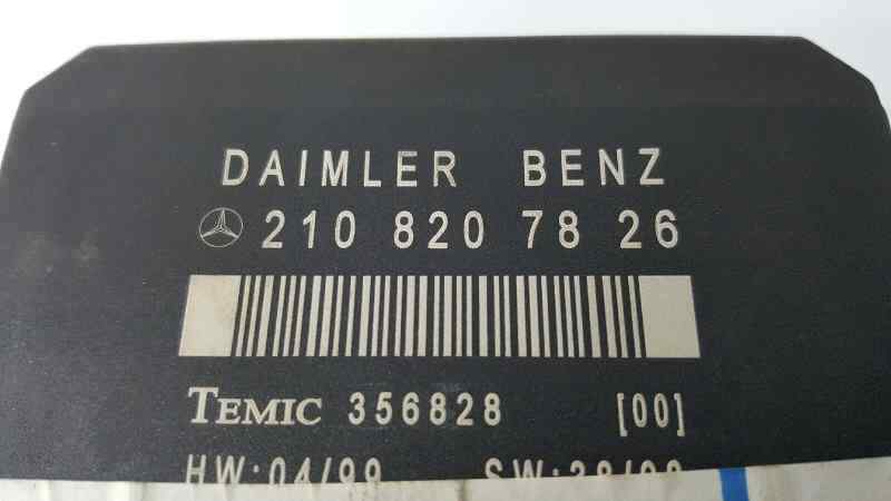 Comfort control module MERCEDES-BENZ E-CLASS (W210) E 320 CDI ...