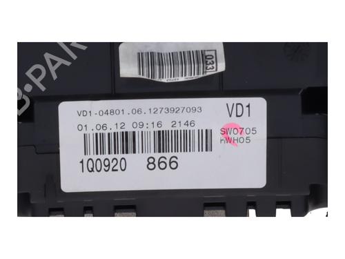 Instrument cluster VW EOS (1F7, 1F8) 1.4 TSI | BP17366613C47 