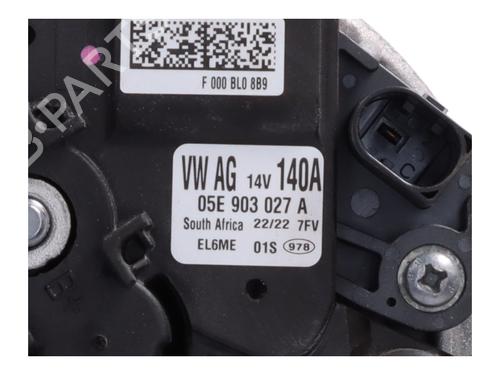 Alternator VW POLO VI (AW1, BZ1, AE1) 1.0 TSI | BP16191659M7 